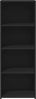 vidaXL Highboard Schwarz 45x41x124 cm Holzwerkstoff 846391 Bild 4