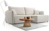 Selsey 'Kassian' Ecksofa mit Schlaffunktion und Bettkasten, cremefarben, rechts Bild 2