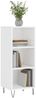 vidaXL Sideboard Hochglanz-Weiß 34,5x32,5x90 cm Holzwerkstoff 828726 Bild 3
