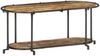 vidaXL TV-Regal 100x42x40 cm Altholz Massiv 4013490 Bild 1
