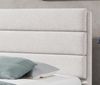 AX LIVING Boxspringbett 160x200 mit Matratze und Topper Sequoio Creme Bild 4