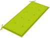 vidaXL Gartenbank mit Auflage 120 cm Bambus 3063887 Bild 5