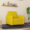 vidaXL Sessel Gelb 60 cm Samt Bild 3