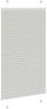vidaXL Plissee Hellgrau 80x150 cm Stoffbreite 79,4 cm Polyester 4015343 Bild 4