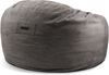 Schaumstoffsitzsack ‘OM 135‘, Bezugstoff - Waves, 100% Polyester, Sand, 90x135x135 cm. Bild 3