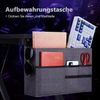 ODK Gaming Tisch Schreibtisch L Form mit Monitorständer 127x127 cm Schwarz Bild 4
