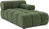 Vente-unique - FACIVIL Sofa Stoff Grün - B 156 cm x H 70 cm x L 313 cm Bild 4