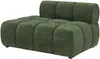 Vente-unique - FACIVIL Sofa Stoff Grün - B 156 cm x H 70 cm x L 313 cm Bild 2