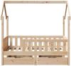 vidaXL Kinderbett mit Schubladen 80x170 cm Massivholz Kiefer 3302041 Bild 4