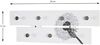 Garderobenleiste >13133< in chrom, Motiv Pusteblume - 60x21x5 (BxHxT) Bild 3