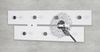 Garderobenleiste >13133< in chrom, Motiv Pusteblume - 60x21x5 (BxHxT) Bild 2