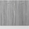 vidaXL 'Lyon' Spülenunterschrank, Holzwerktstoff Grau Sonoma, 80x46x81,5 cm Bild 5