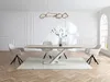 Vente-unique - MALATA Esstisch KeramikGlas Beige - B 90 cm x H 76 cm x L 220 cm260 cm180 cm Bild 2