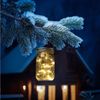 MARELIDA LED Solarleuchte LED Solarglas Windlicht Laterne Einmachglas Tischleuchte Terrasse 13cm, LED Classic, warmweiß (2100K bis 3000K) Bild 3