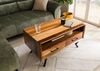 Couchtisch Altholz 100x60x51 natur lackiert AVIGNON #115 Bild 2