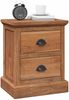 vidaXL Nachttisch mit Schubladen Natur 40 x 30 x 50 cm Massivholz Teak 42017950 Bild 3