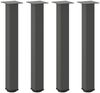 vidaXL Konsolentischbeine 4 Stk. Anthrazit 72-74 cm Stahl 4012470 Bild 2
