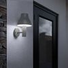 2er Set LED Down Wandleuchte, ALU, grau, H 29 cm Bild 4