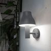 2er Set LED Down Wandleuchte, ALU, grau, H 29 cm Bild 3