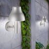 2er Set LED Down Wandleuchte, ALU, grau, H 29 cm Bild 5