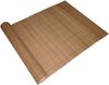 Sichtschutzmatte ELMA PVC 90x500cm Dunkelbraun Kunststoff | Balkon Sichtschutz Wetterfest Balkon-Windschutz Bild 1
