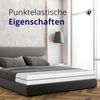Kaltschaummatratze 200x200 - Höhe 18cm - Härtegrade H2/H3 - 7 Zonen Matratze - Ergonomisch - Lieferung als Rollmatratze - Matratze 200x200cm Bild 3