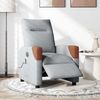 vidaXL Massagesessel Elektrisch Hellgrau Stoff 3323998 Bild 2