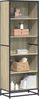 Bücherregal | Standregal Sonoma-Eiche 60x35x170,5 cm Holzwerkstoff Bild 2