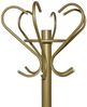 Garderoben-/Kleiderständer "Christin" aus Metall, goldfarben Bild 3