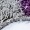 Hochflor Teppich Lux Läufer - 80x150 cm - Violett Bild 5