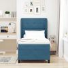 vidaXL Boxspringbett mit Matratze Dunkelblau 200 x 90 cm Samt 3340914 Bild 3