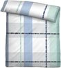 Traumhaft schlafen - Castell - Markenbettwäsche Mikrofaser Seersucker Bettwäsche 0260746 KARO, eisblau, 1x 135x200 cm + 1x 80x80 cm Bild 2