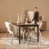 Bronx71 Esszimmerbank Leo taupe Leo-Print 160 cm Bild 2