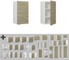 Hängeschrank Fame-Line Eiche Paneel 40 cm Vicco Bild 5