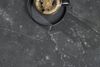Modernes 2er Set Beistelltisch MARMO 45cm schwarz Metall Bild 5