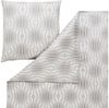 Estella Bettwäsche Levian 6970 830 Rauch Mako Interlock Jersey 155 x 220 + 80 x 80 cm Bild 2