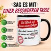 Momentals Tasse Wir waren mit Abstand die Besten – Abschiedsgeschenk Kollegin Kollegen, Gratis Versand · Links-&Rechtshänder · Spülmaschinenfest Bild 2