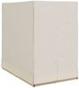 vidaXL Doppelte Sonnenliege Beige 205 x 129 x 200 cm Poly-Rattan 3376131 Bild 4