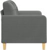 vidaXL 2-Sitzer-Sofa Dunkelgrau 120 cm Stoff 359084 Bild 4