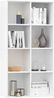 vidaXL Bücherregal/Sideboard Weiß 66×30×130 cm Holzwerkstoff 800153 Bild 3