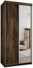 Kleiderschrank Toplo 23/100, ohne Beleuchtung, Farbe: Esche Dunkel Bild 2