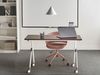 Zusammenklappbarer Schreibtisch BENDI Dunkelbraun 120 cm 60 cm Bild 3