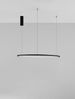 Nova Luce 9345605 TARQUIN LED Pendelleuchte 80cm 3000K Schwarz dimmbar Bild 5