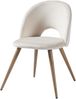 Esszimmerstuhl Karijoki 2er Set Samt Beige/Holzoptik [en. casa] Bild 3