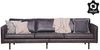 Sofa Rodeo 3-Sitzer - Leder Black Bild 5