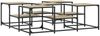 vidaXL Couchtisch Sonoma-Eiche 121x121x40 cm Holzwerkstoff 839069 Bild 2