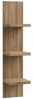 Aufsatzregal Lüttich / Lewisville, Holzwerkstoff, Holzfarben, 30 x 135 x 30 cm Bild 2