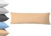 Lavea Kissenbezug Jasmin, (1 Stück), Kopfkissenbezug 40x145 cm - 100% atmungsaktive Baumwolle Bild 4