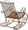 CLP 2er Set Schaukelstühle Smilla Schwingstühle mit hoher Rückenlehne,braun Bild 5