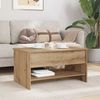 vidaXL Couchtisch Artisan-Eiche 80 x 50,5 x 41,5 cm Holzwerkstoff 880714 Bild 4